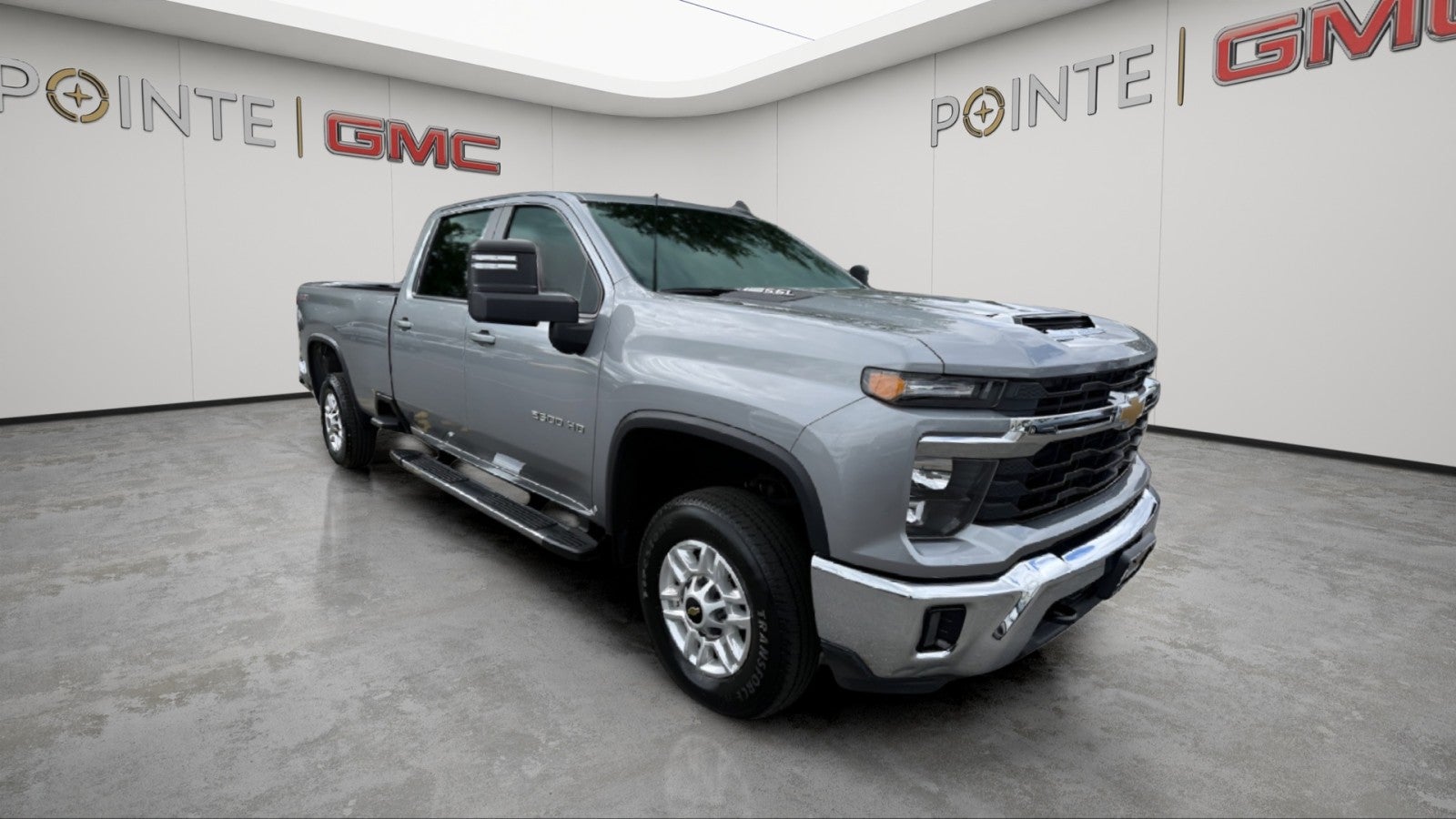 2025 Chevrolet Silverado 2500 HD LT in Sterling Gray Metallic — front three-quarter view