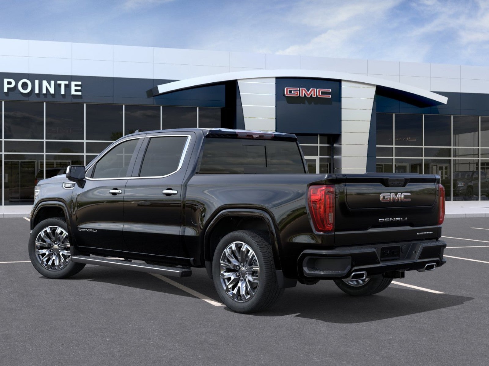 2026 GMC Sierra 1500 — rear three-quarter view